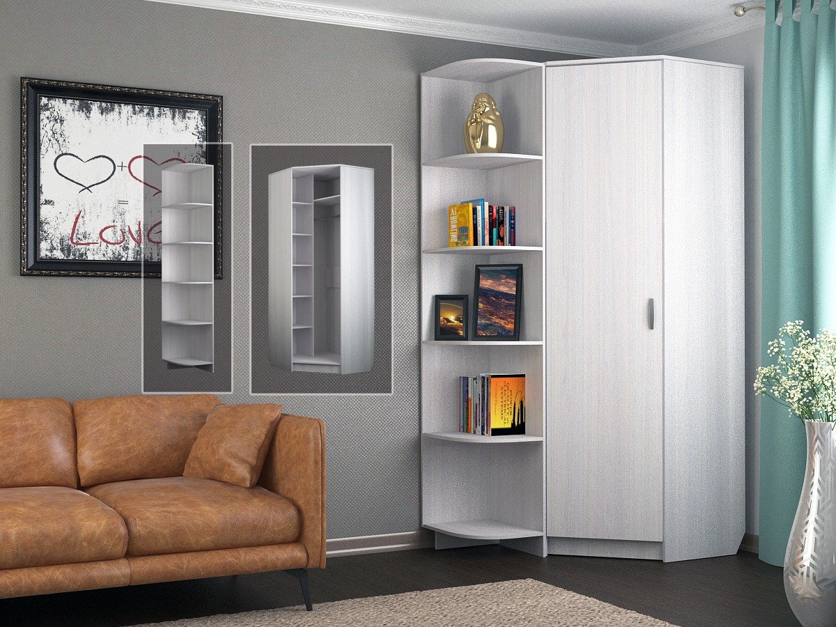 Шкаф угловой