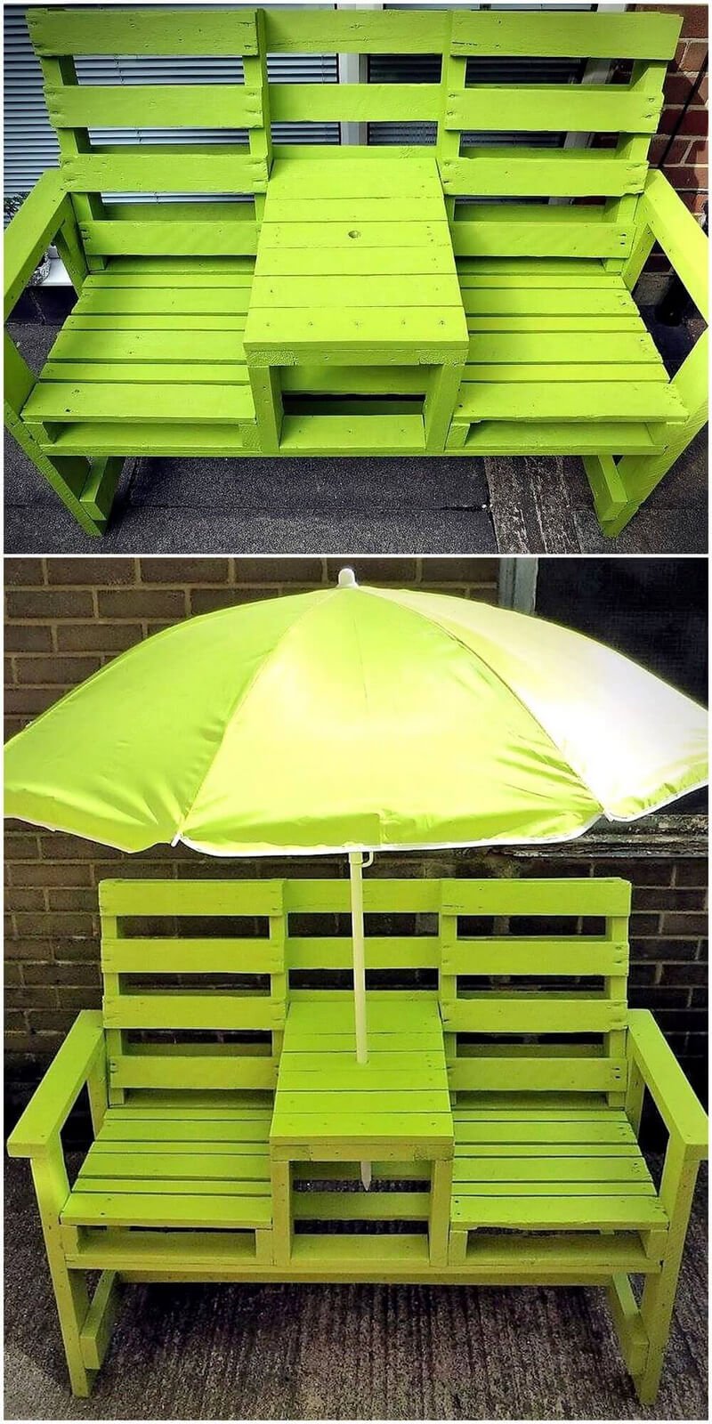 Садовая мебель из палет