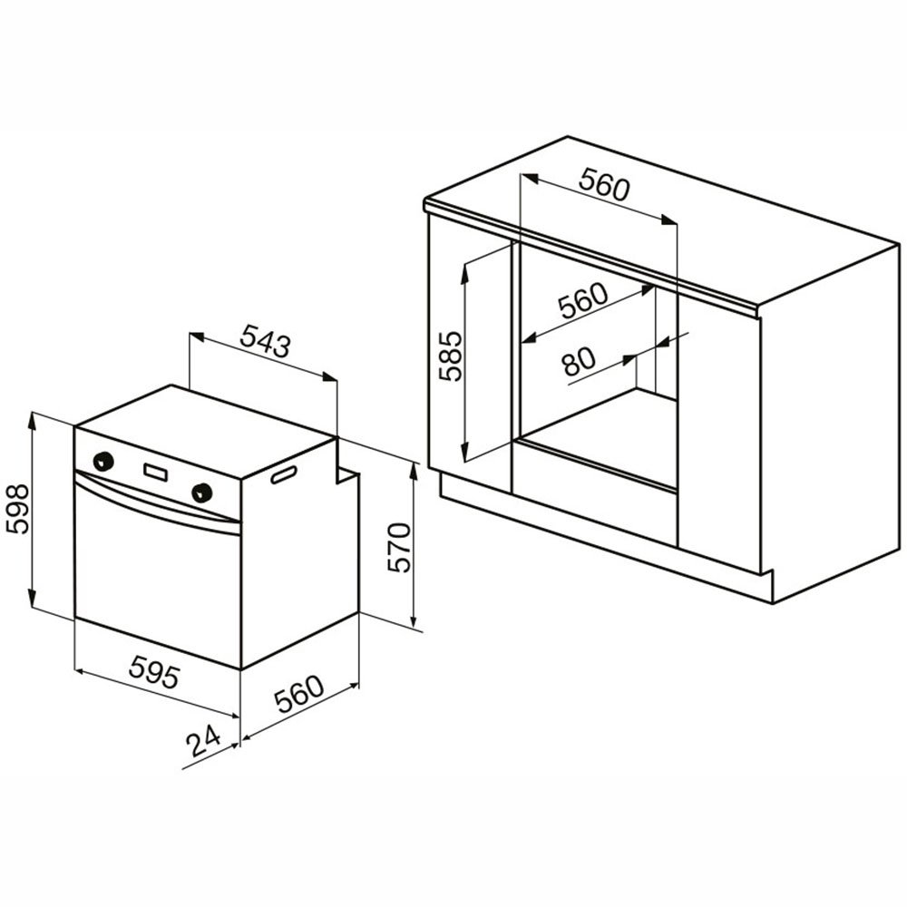 Духовой шкаф korting OKB 460rn