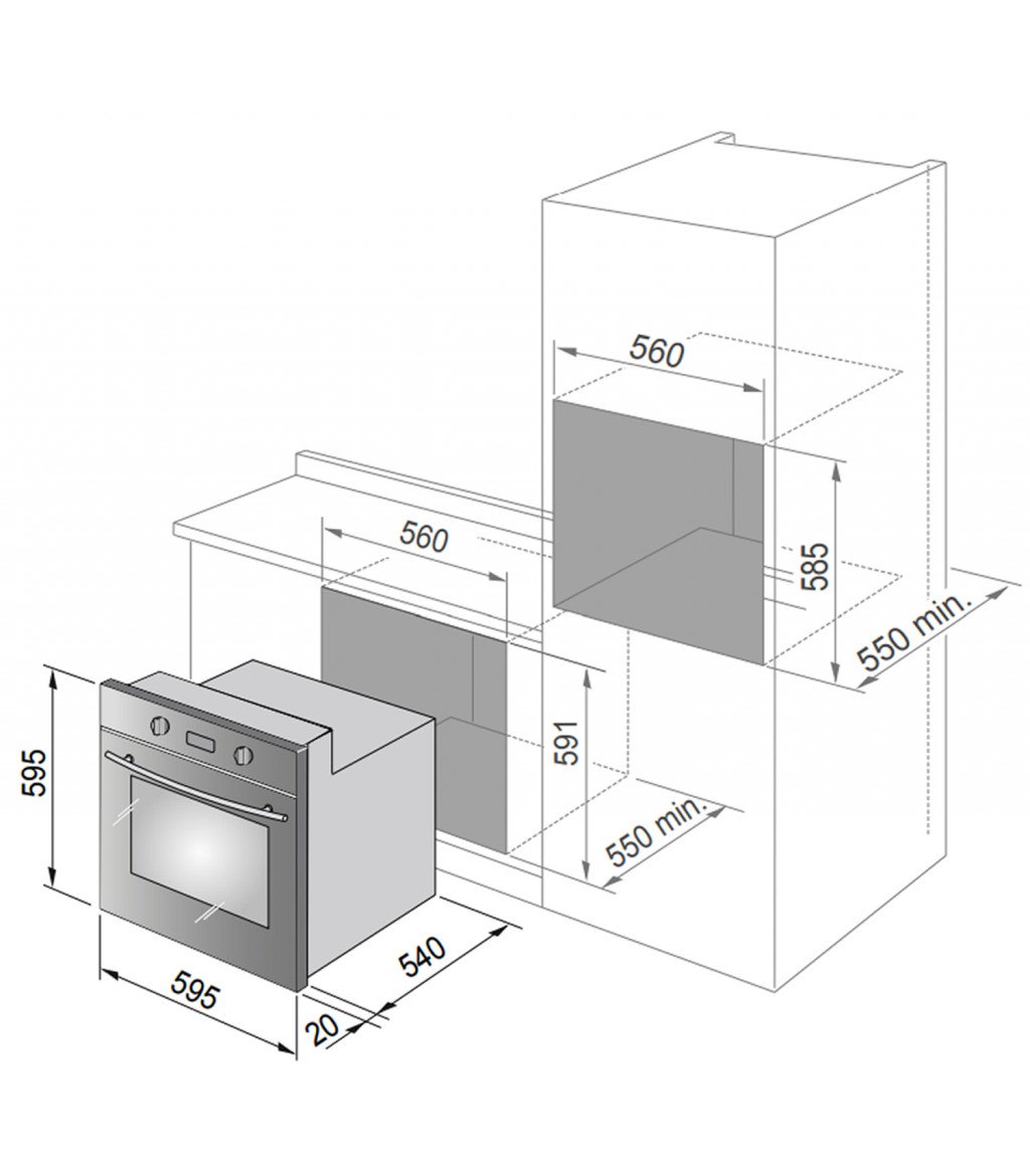 Духовой шкаф Delonghi cm6bov