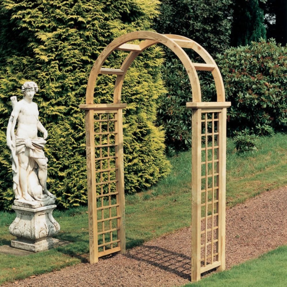 Арка Садовая деревянная