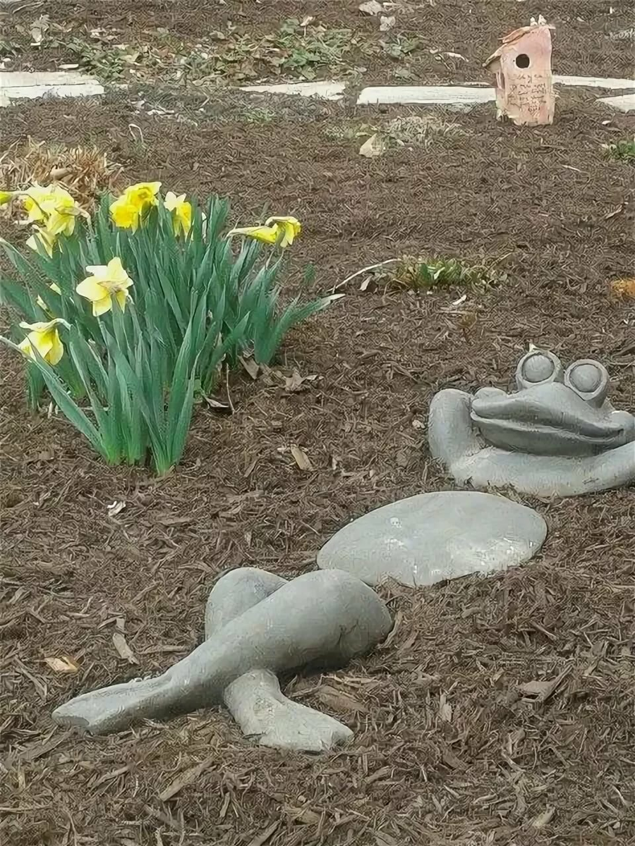 Фигуры из бетона для сада