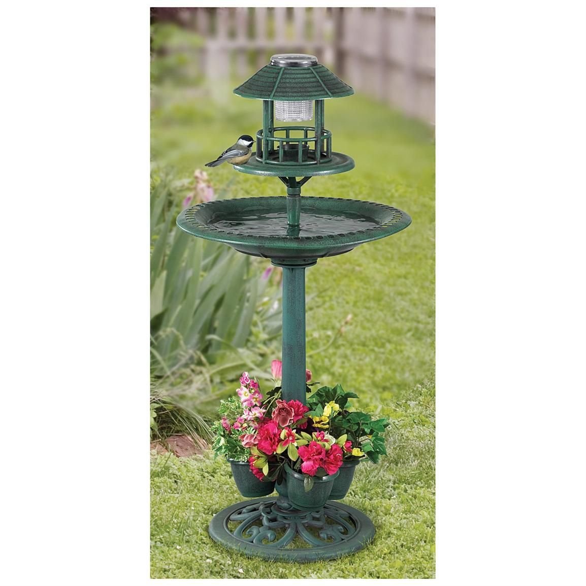 Купальня для птиц в саду