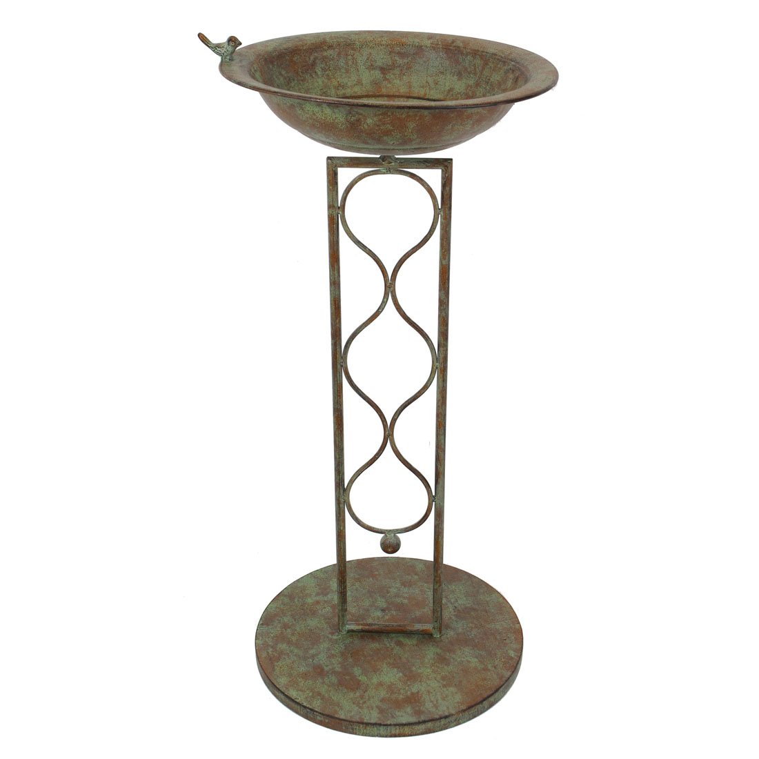 Чугунная поилка для птиц