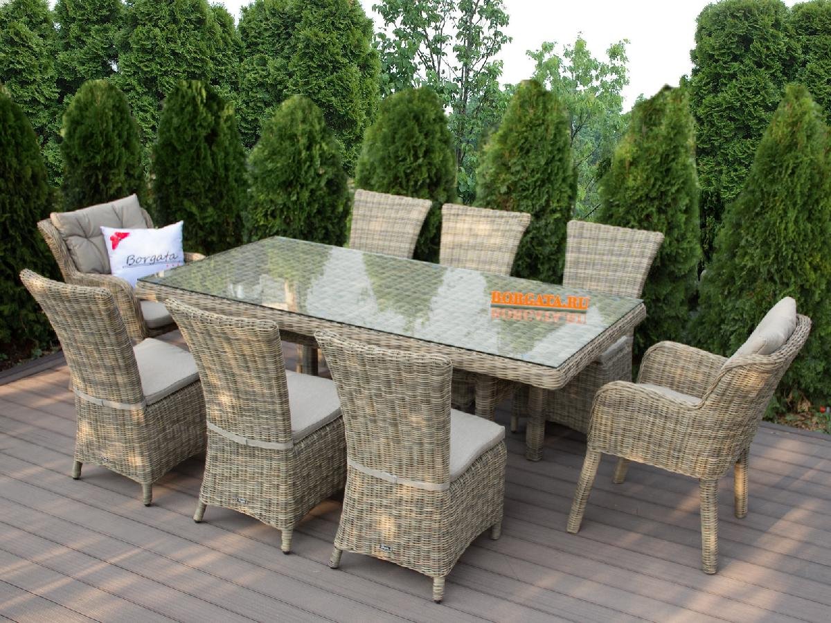 Комплект садовый (стол Tiffany и 2 кресла Kingston)