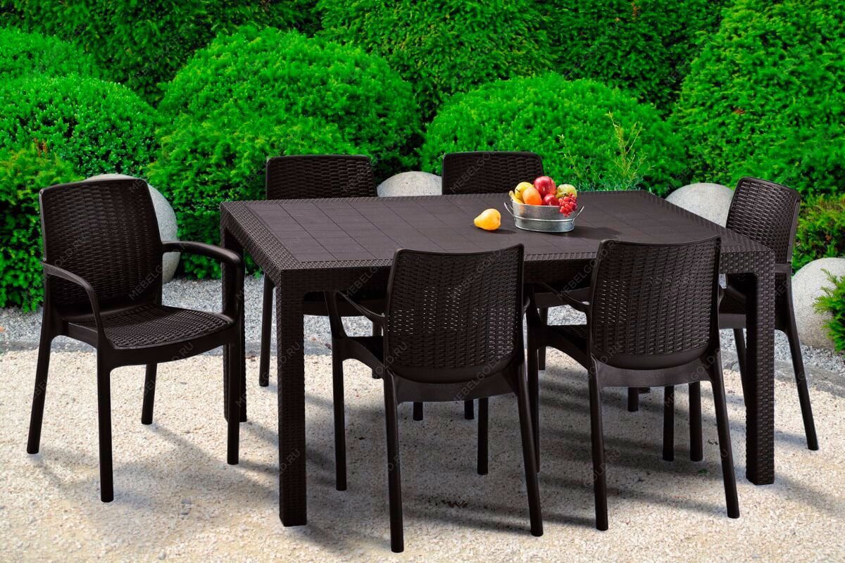 Стол Keter Melody (коричневый)