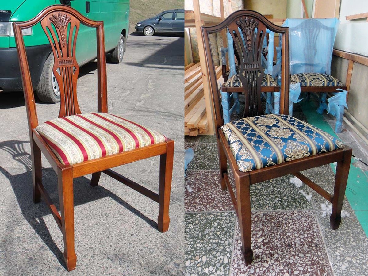 Реставрация деревянных стульев