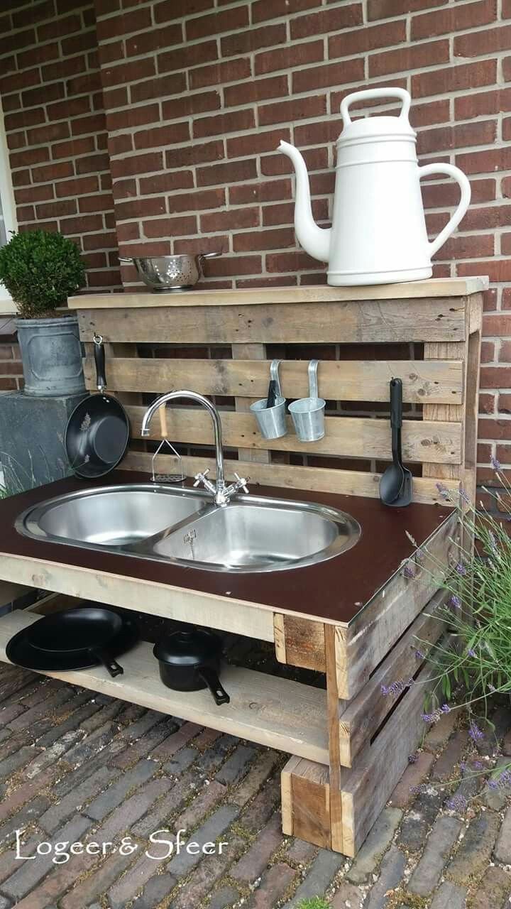 Уличная раковина для дачи