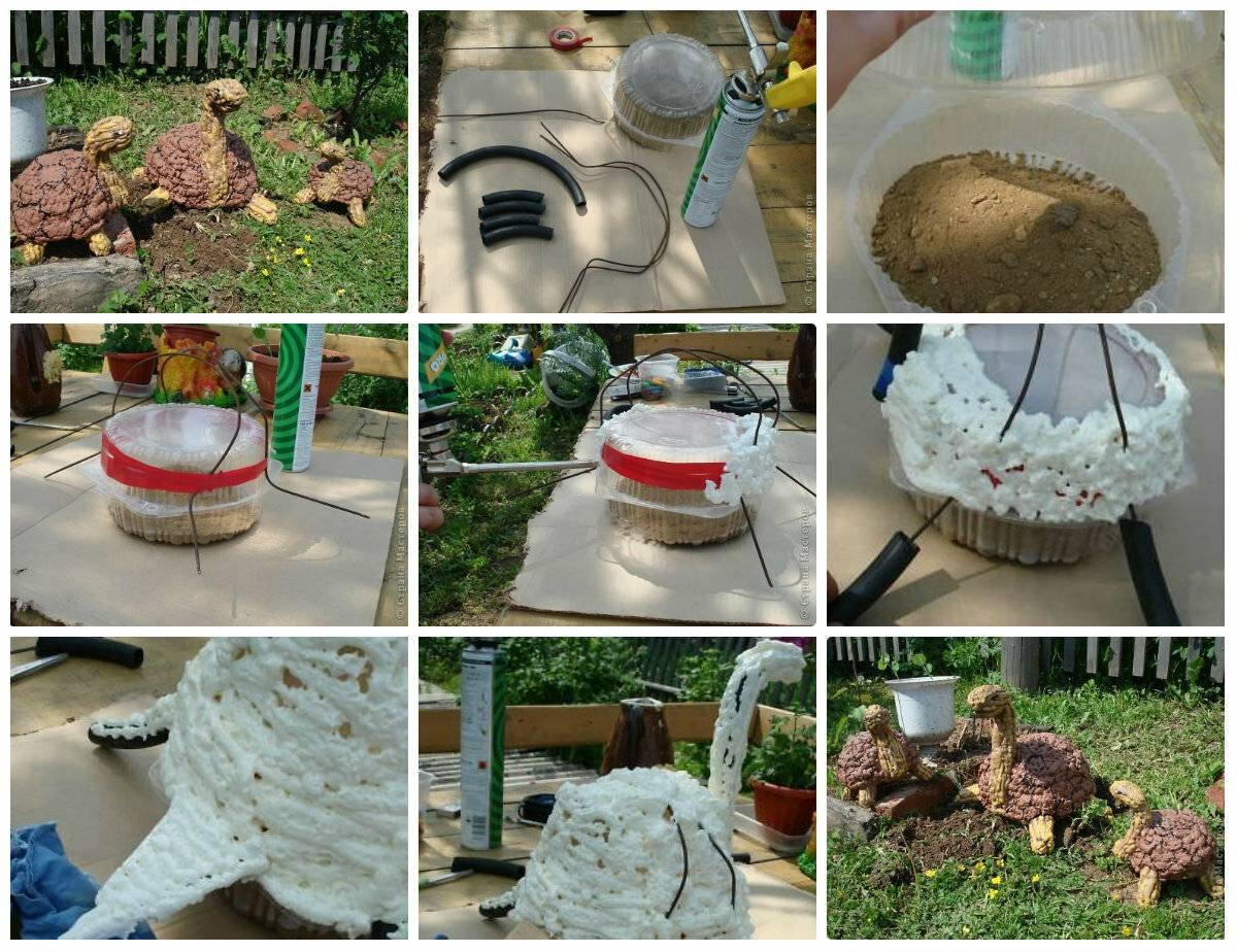 Декор для сада своими руками