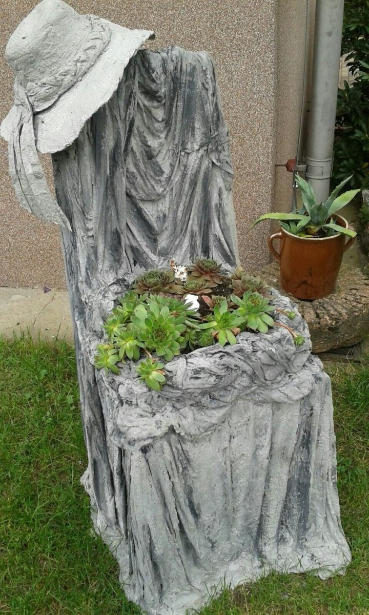 Вазоны из цемента