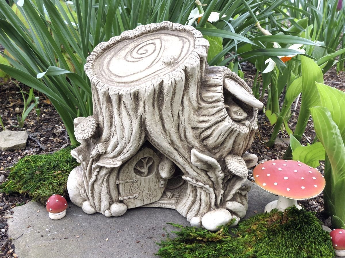 Скульптуры для сада из бетона