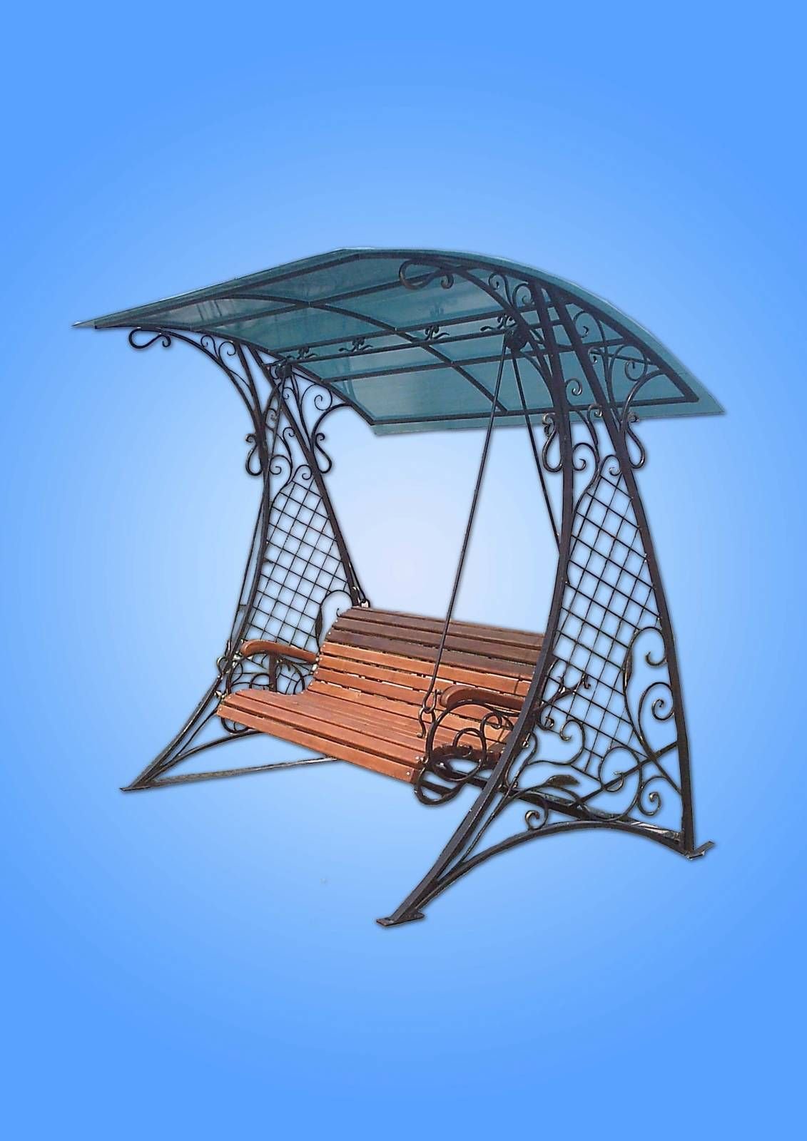 Кованые качели