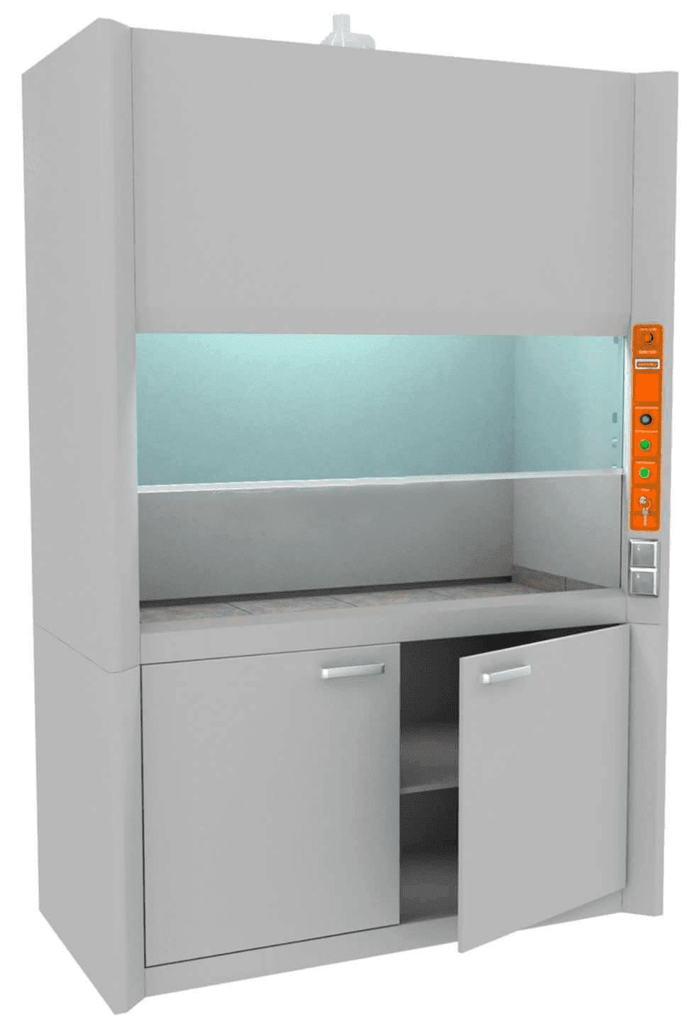 Шкаф вытяжной лабораторный шв-п1500н