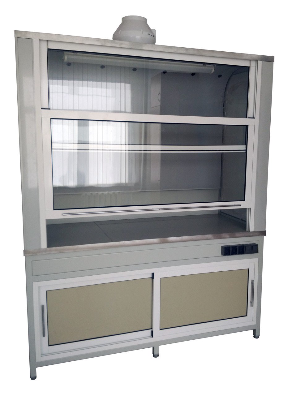 Шкаф вытяжной химический шв-пт1200, 1200*780* 2250/2350 мм