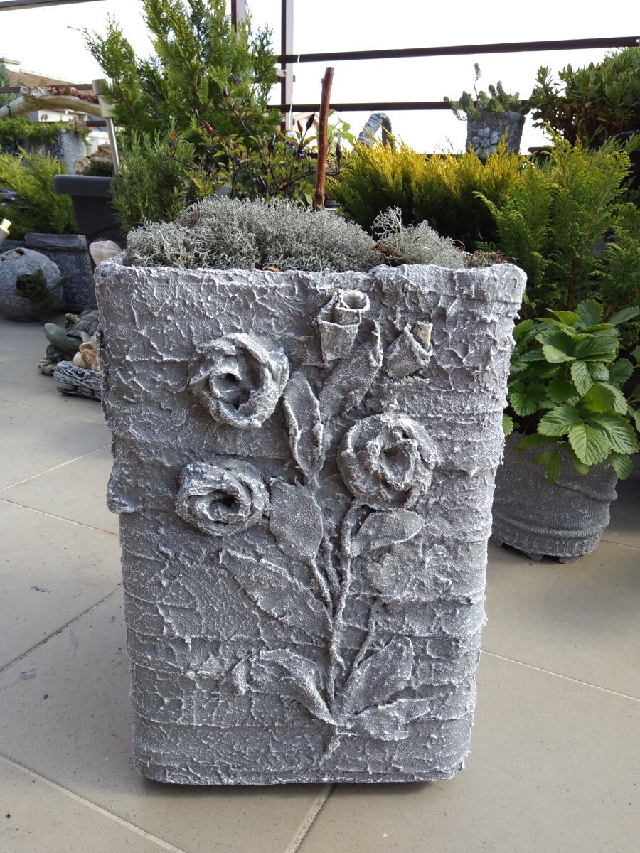 Декор для сада из цемента