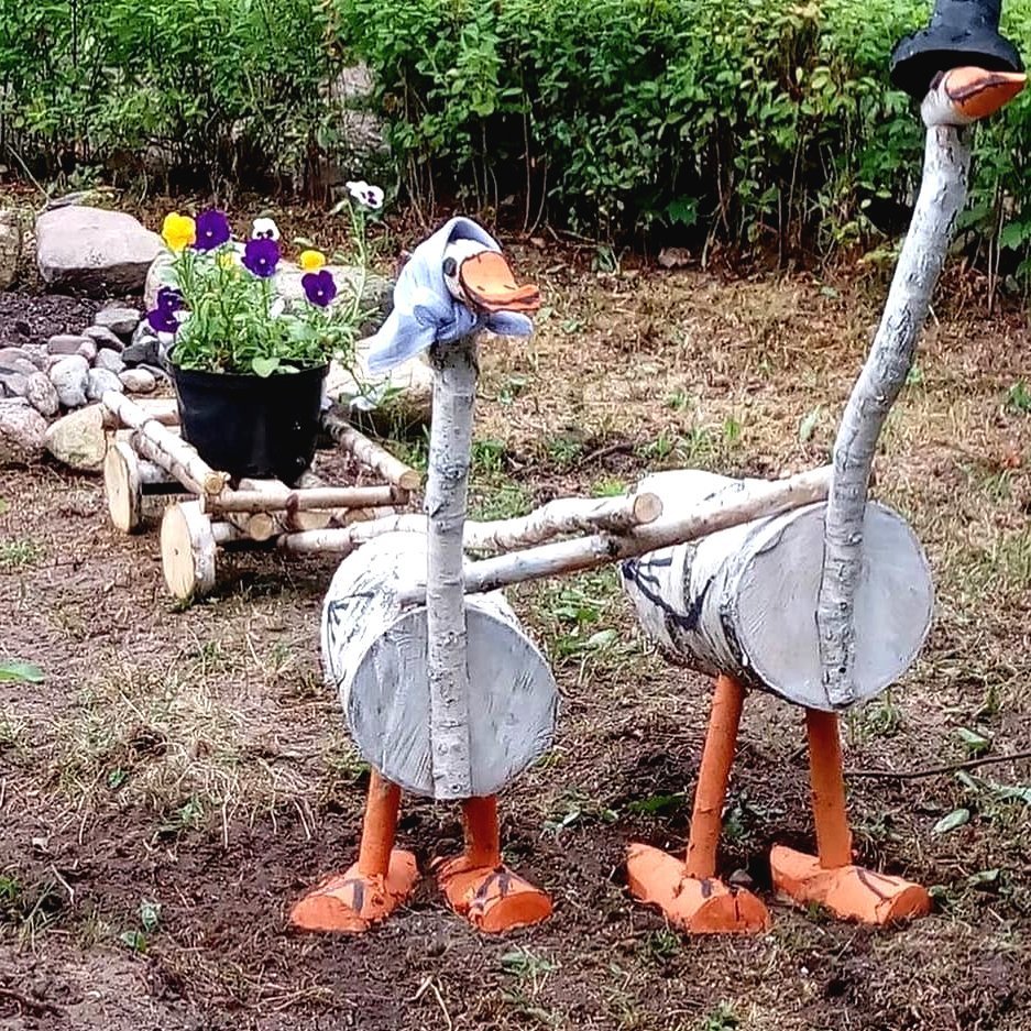 Поделки для дачи своими руками