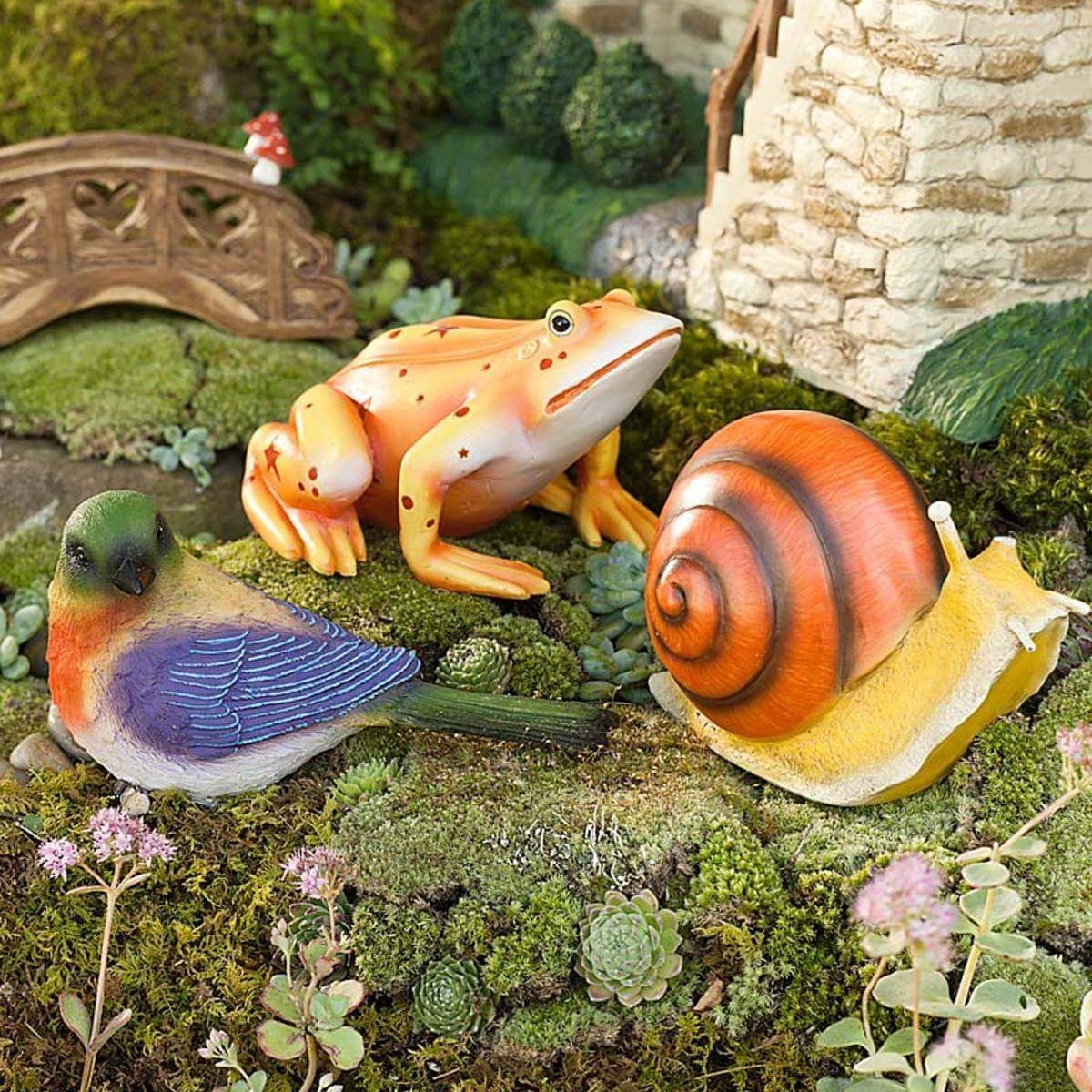 Декоративные фигурки для сада