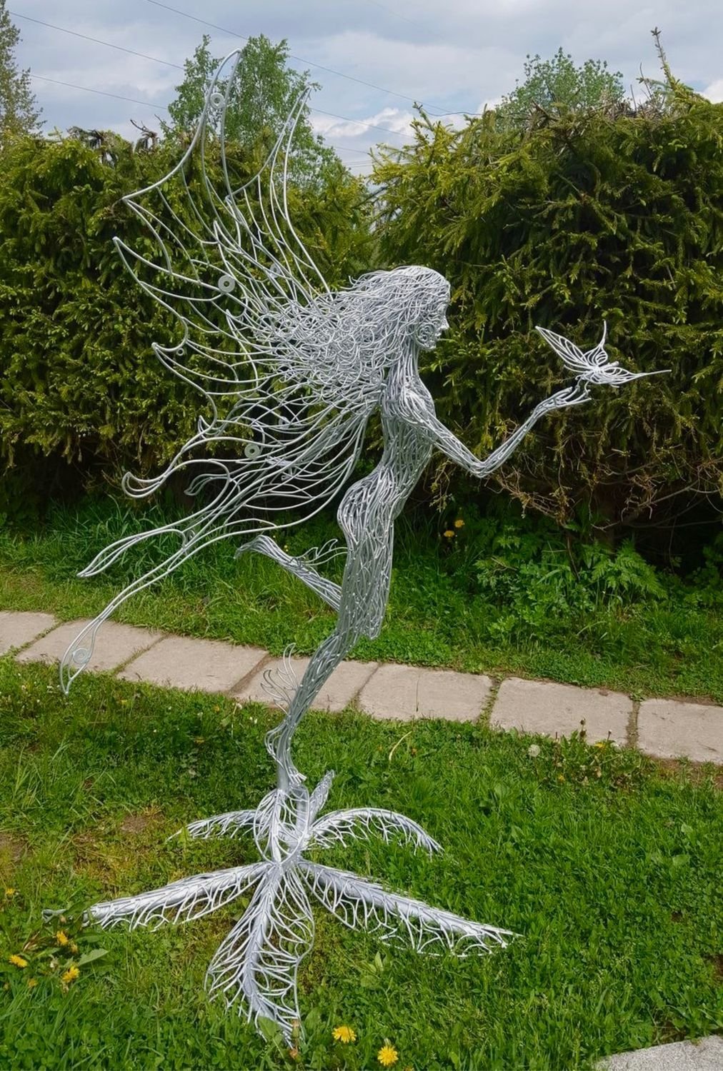 Садовые феи скульптуры