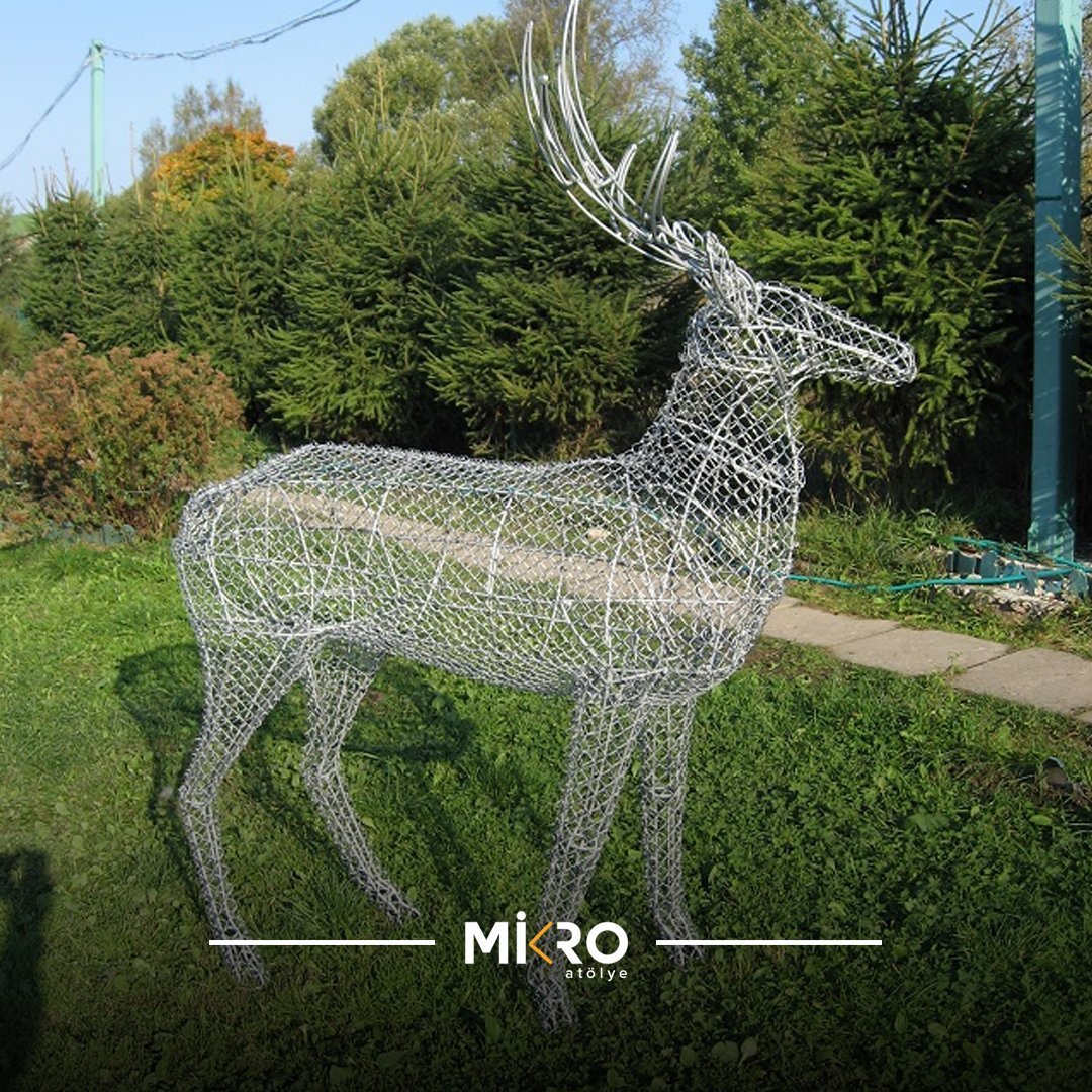 Каркасные фигуры для сада