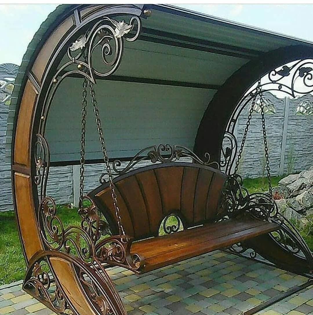 Кованые качели