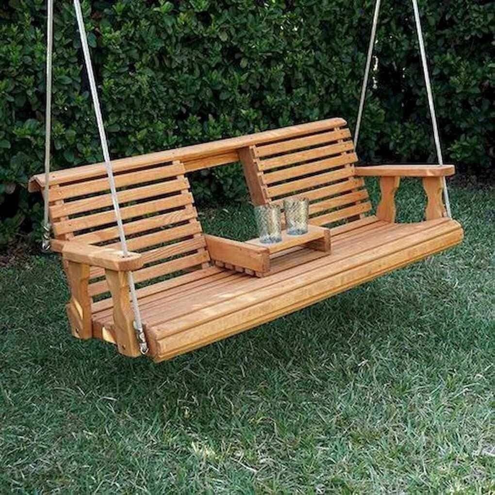 Диван качели Wooden-Swing