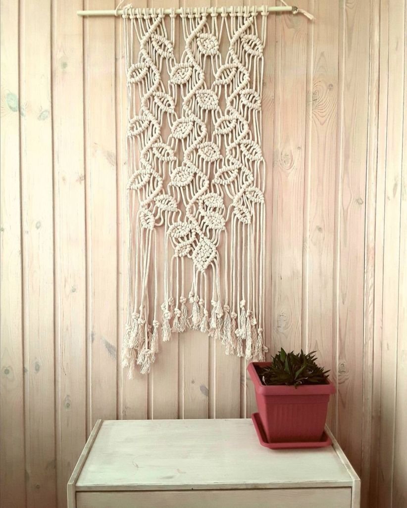 Макраме настенное панно