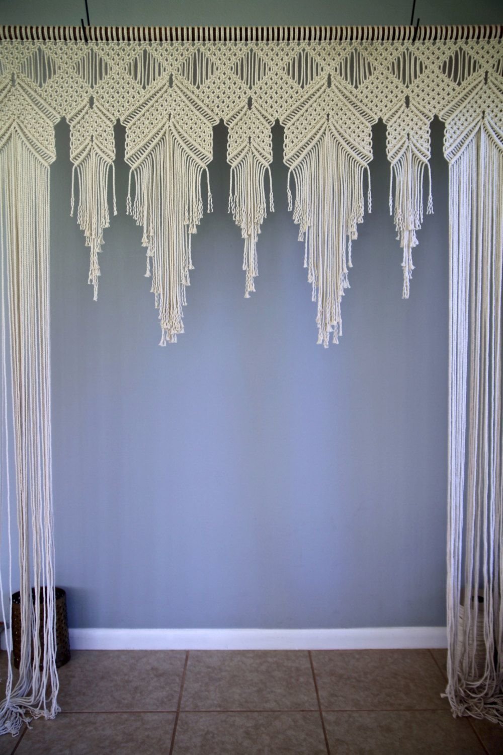 Шторы макраме МК