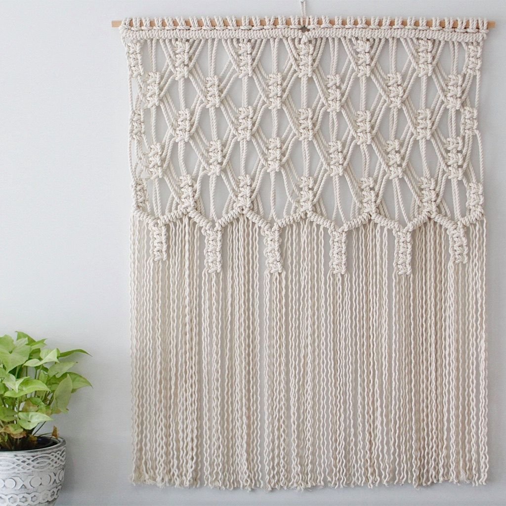 Шторы макраме