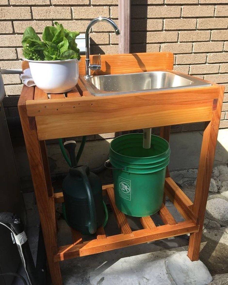 Умывальник огородный