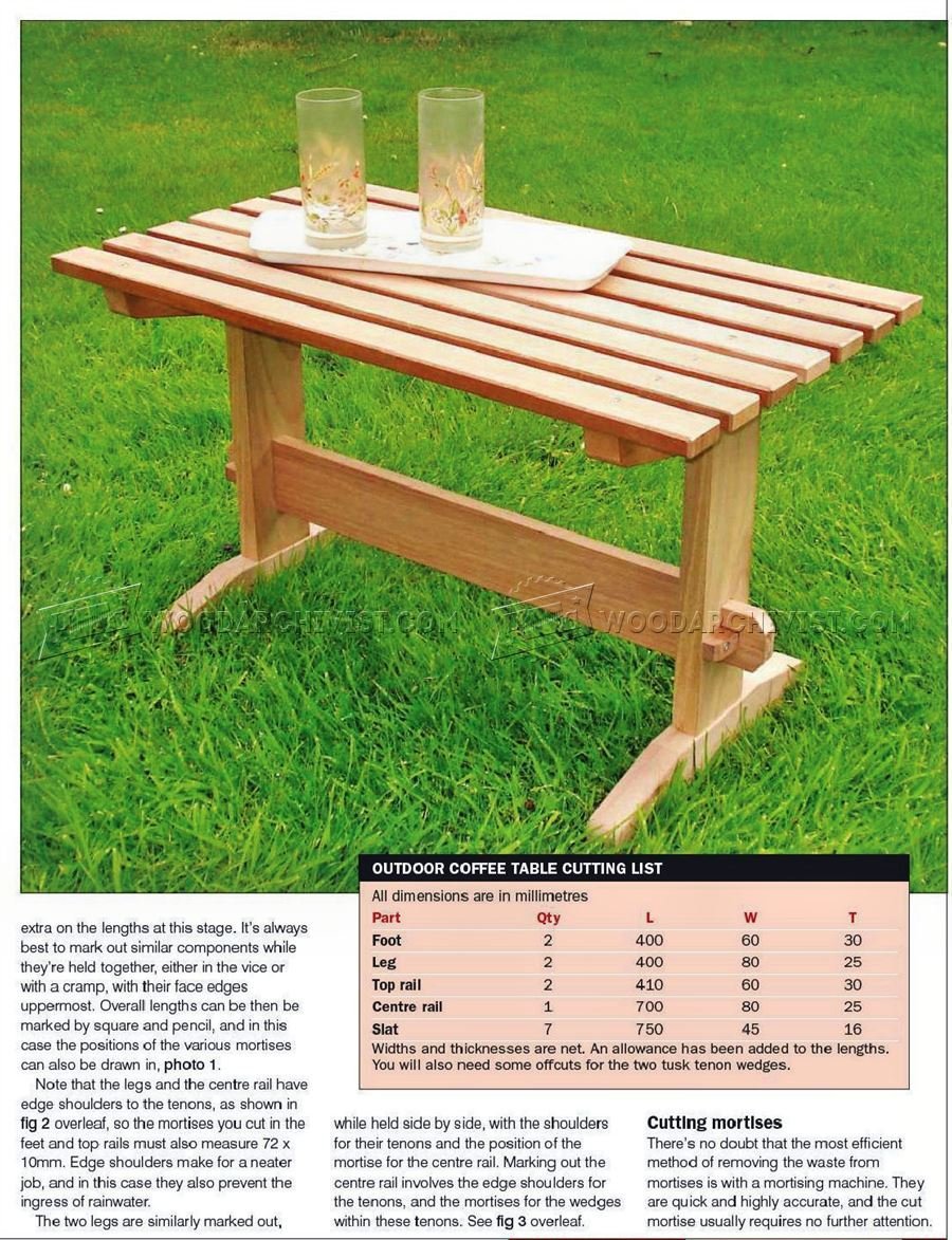 Дачный столик