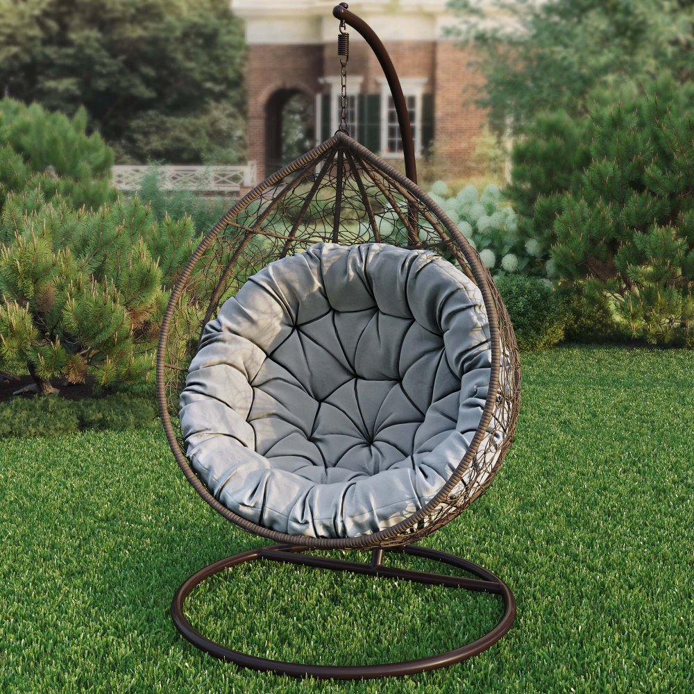 Садовые круглые качели