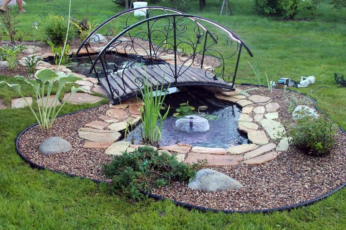 Прудик на даче