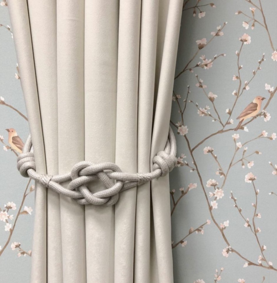 Держатели для штор макраме