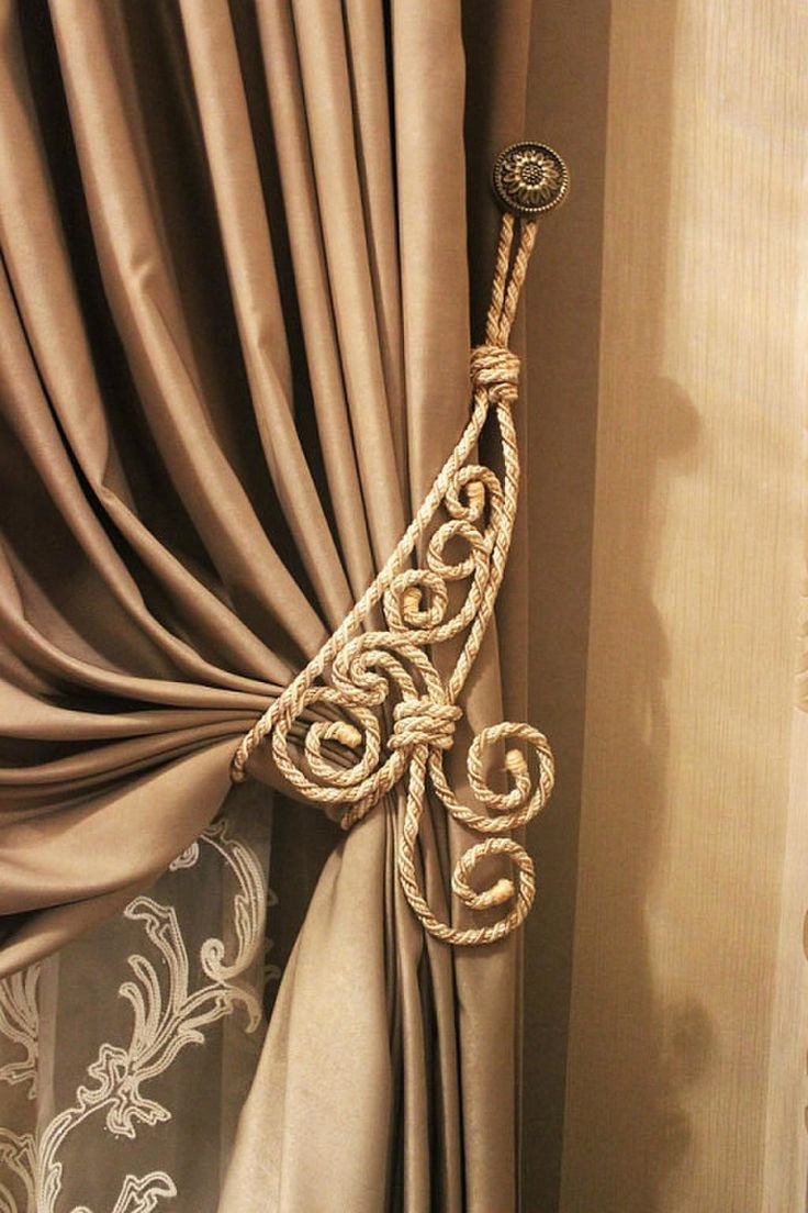 Красивые подхваты для штор