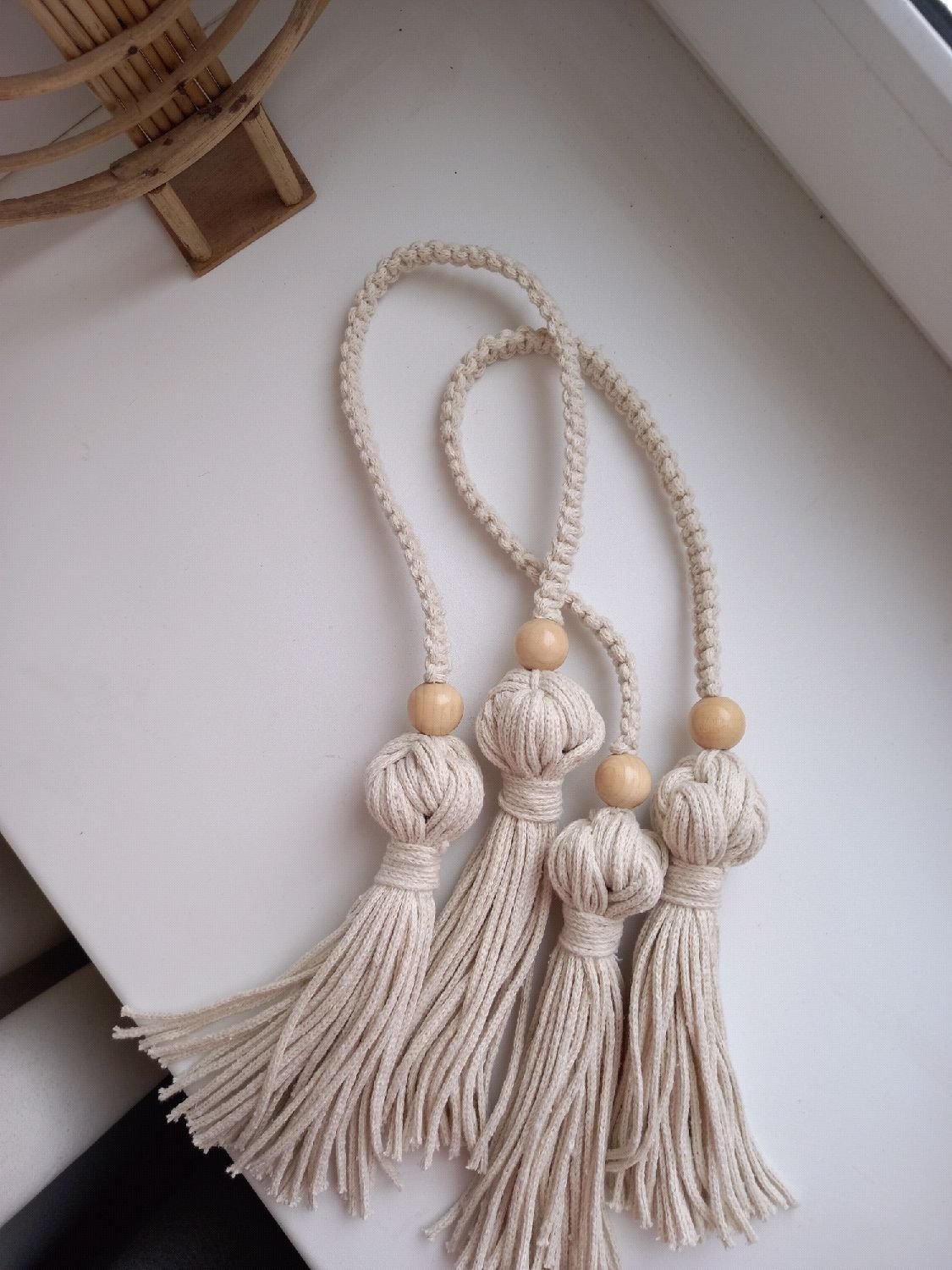 Подхваты макраме