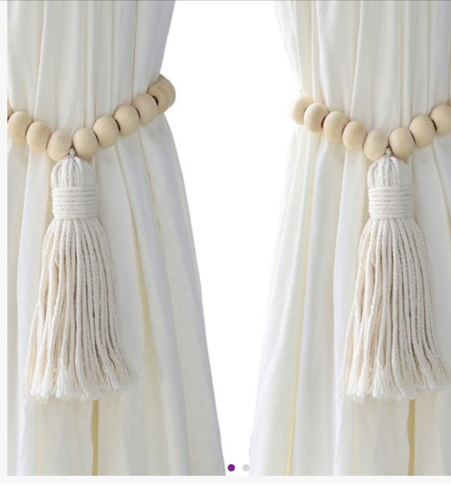 Подхваты для штор макраме своими руками