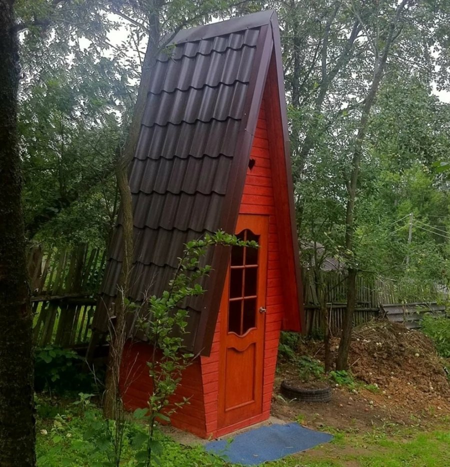 Уличный туалет для дачи