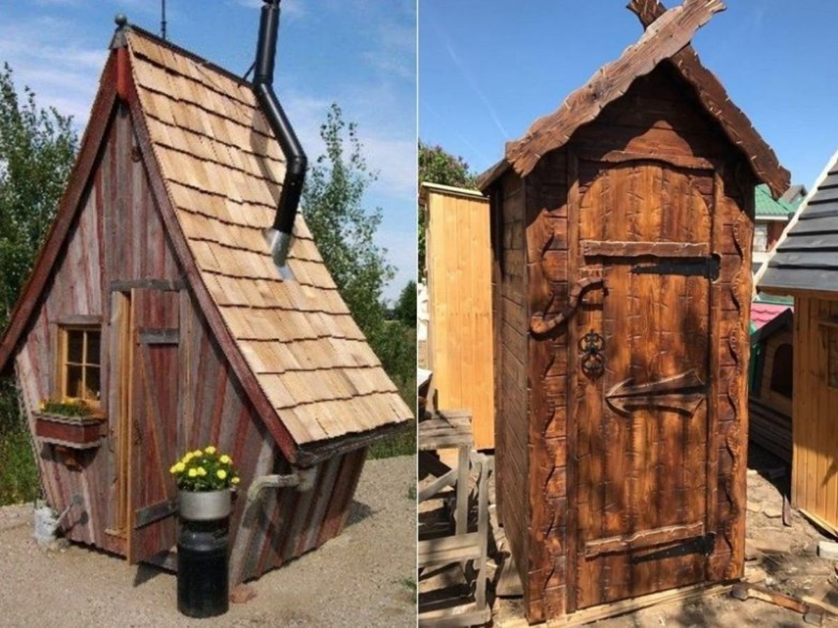Оригинальные уличные туалеты