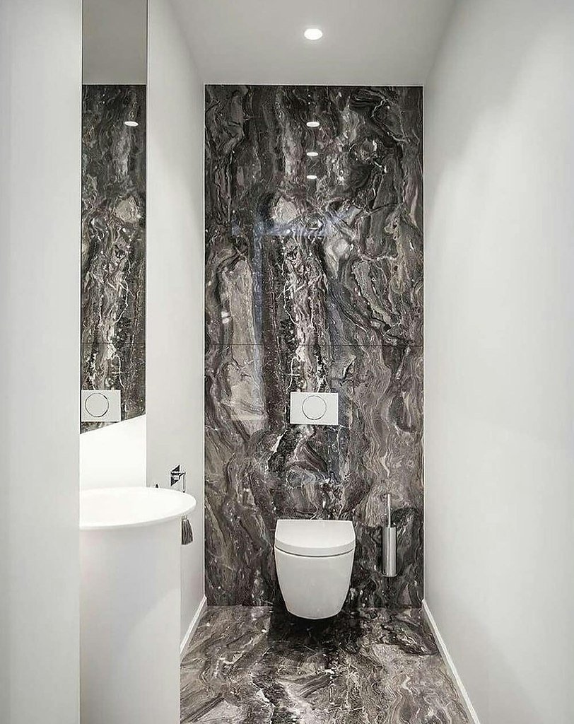 Туалет мрамор