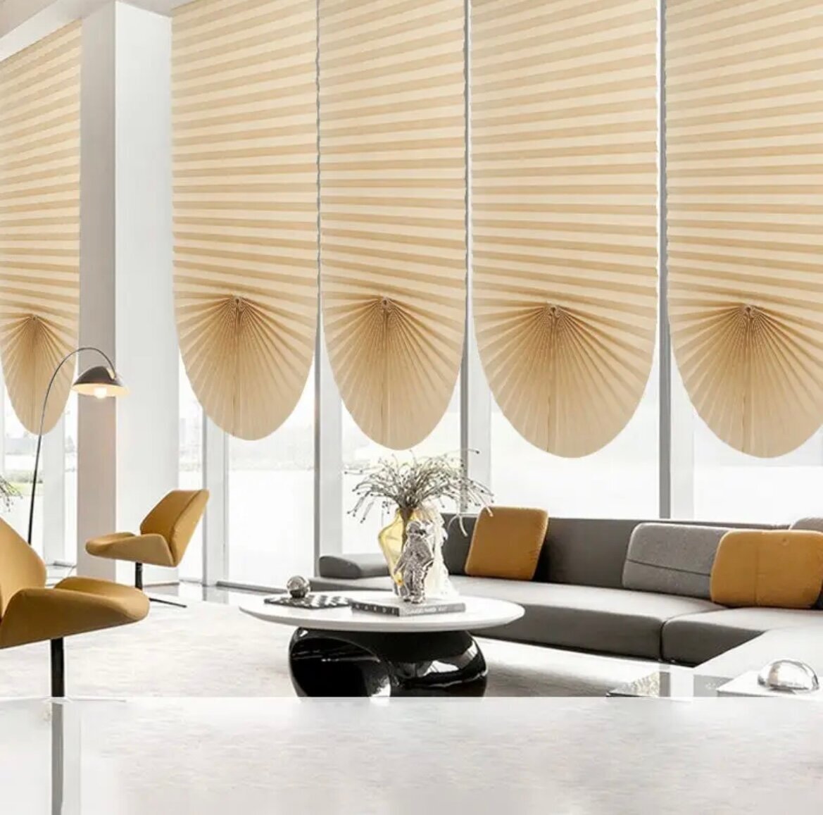 Плиссе жалюзи на самоклейке