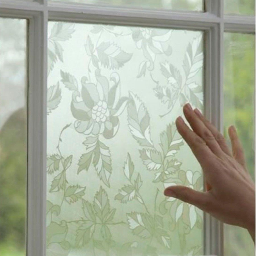 Плёнка на окна декоративная