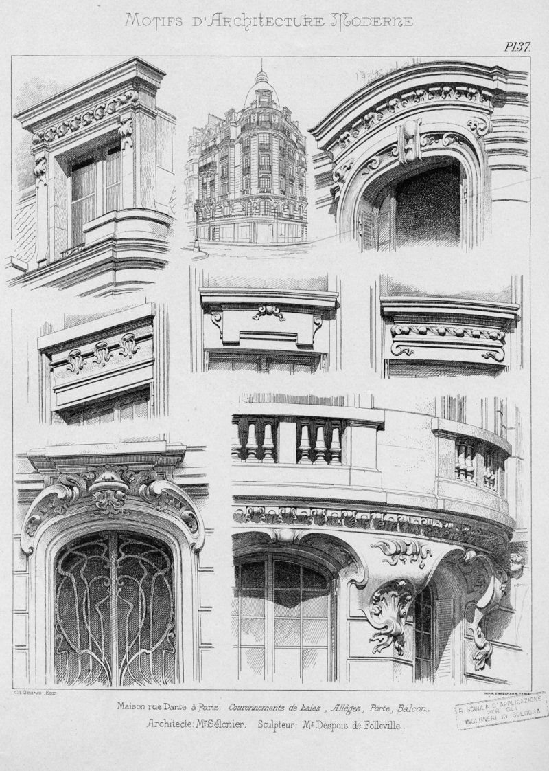 Элементы Модерна в архитектуре