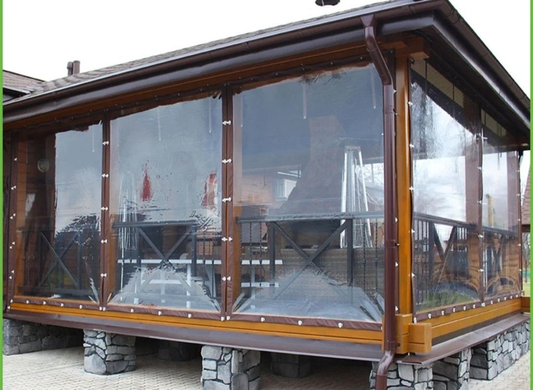 Мягкие окна для беседок