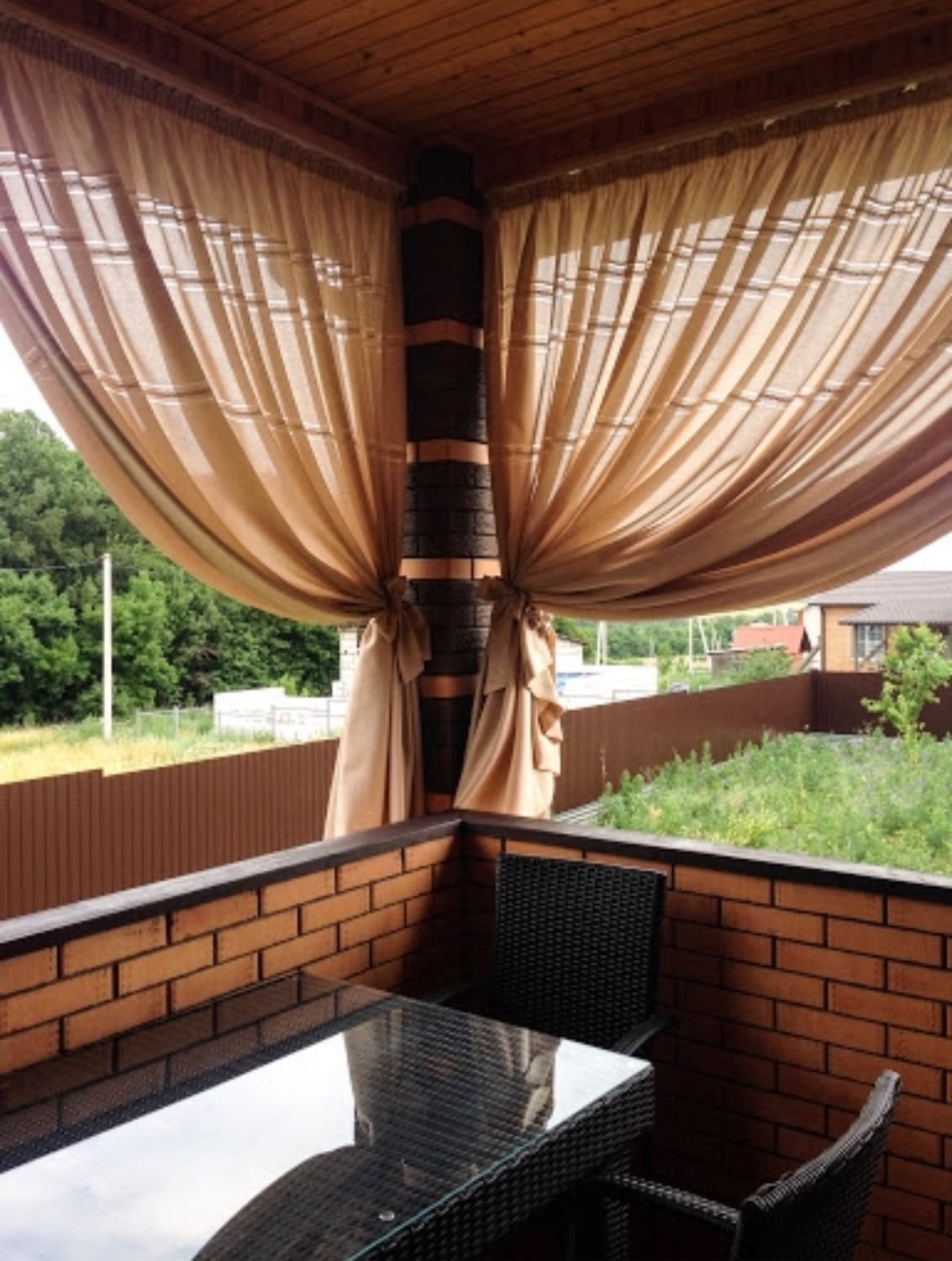 Шторы для беседки уличные