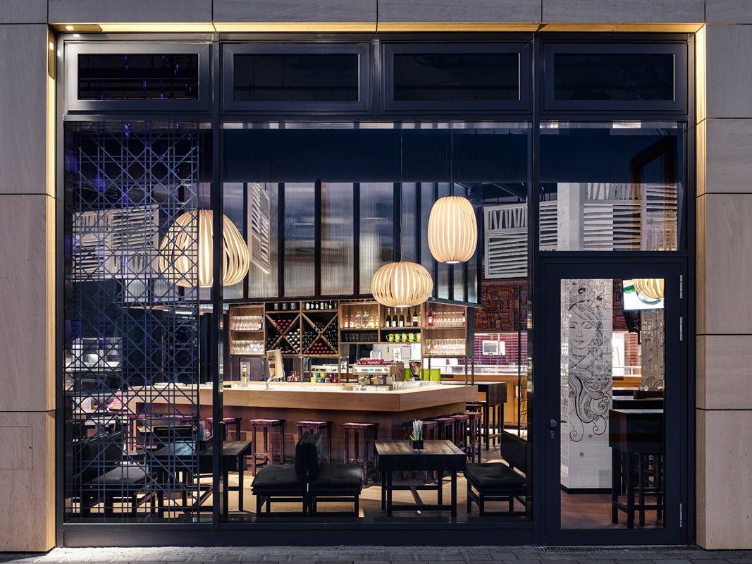 Витрина кафе