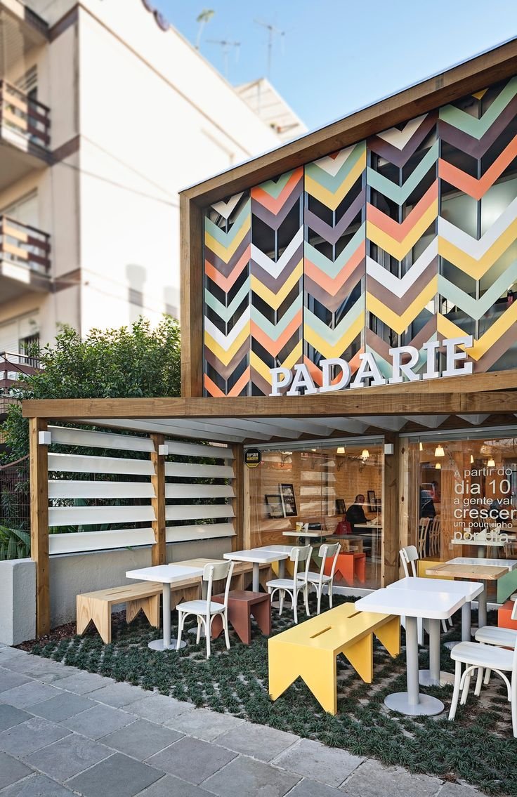 Интересные фасады ресторанов