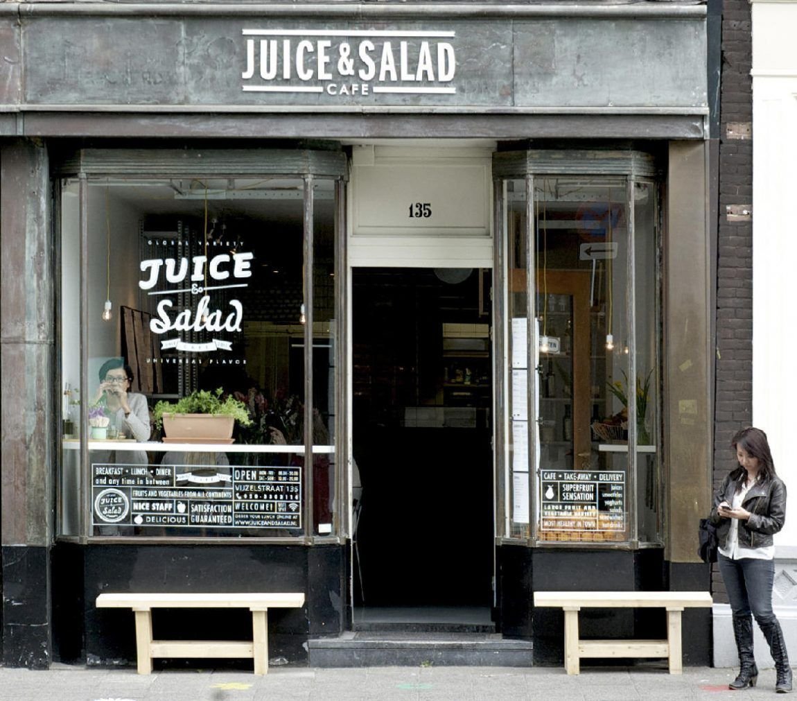 Фасад кофейни