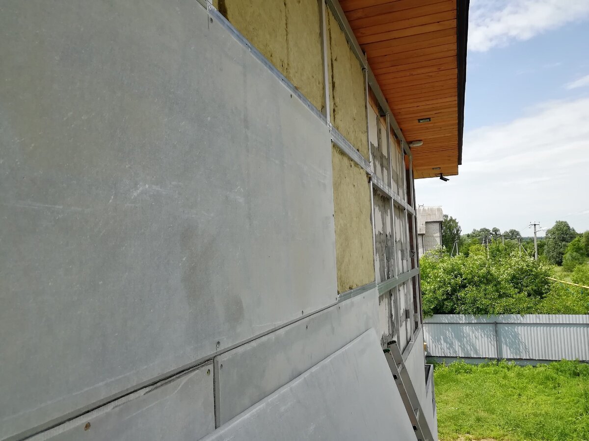 Дом общий пласким шифером