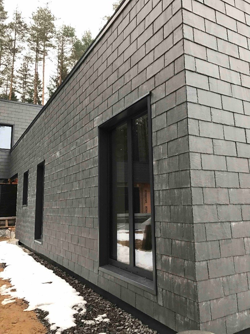 Дом из сланца