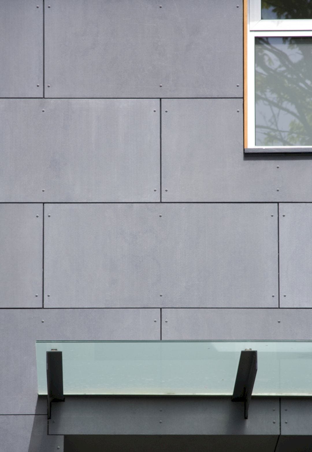 Плоский шифер на фасад